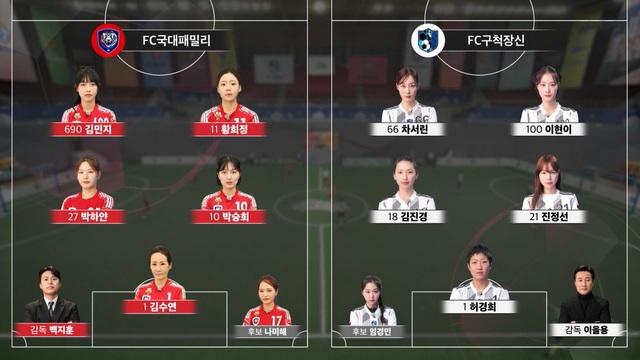 FC구척장신 VS FC국대패밀리