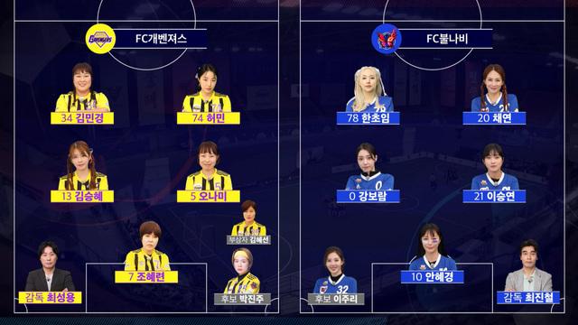 FC불나비 VS FC개벤져스